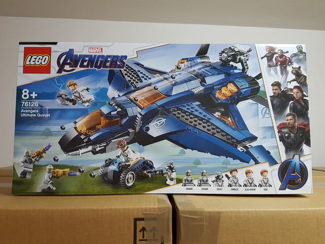 Lego Marvel 76126 AVENGERS ULTIMATE QUINJET