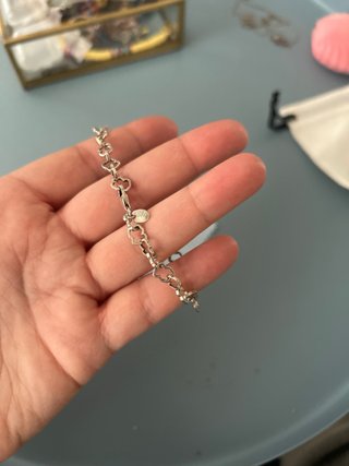 pulsera osos tous plata