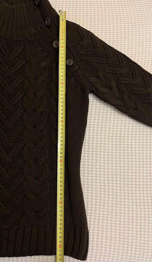 Jersey punto marrón
