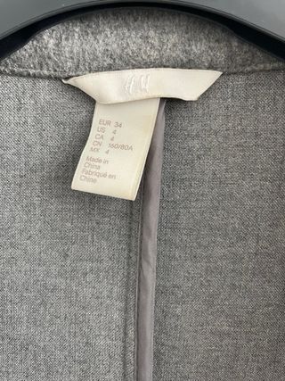 Abrigo de mujer elegante H&M