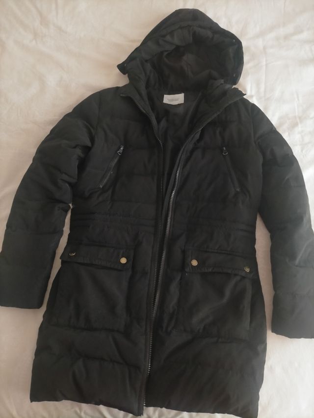 Plumas negro mujer. Talla M