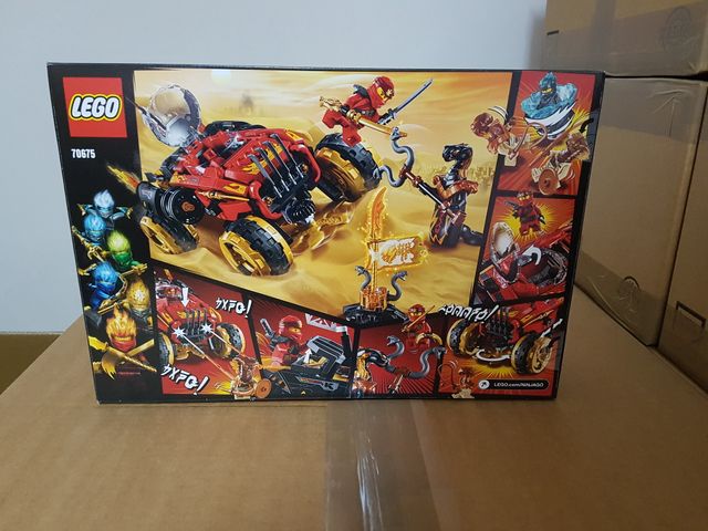 Lego Ninjago 70675 Katana 4x4 set vintage 2019