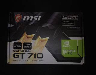 Tarjeta gráfica MSI GT 710 1GB GDDR3