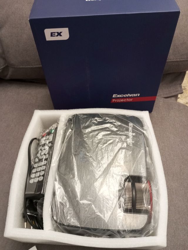 mini proyector de cine