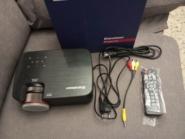 mini proyector de cine