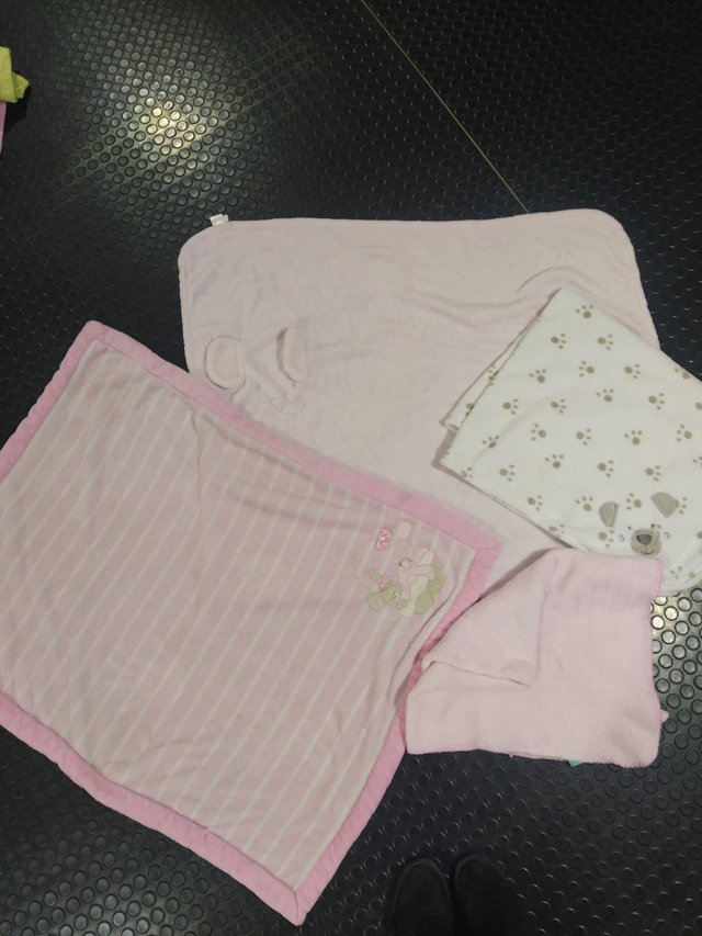 Lote mantas bebé