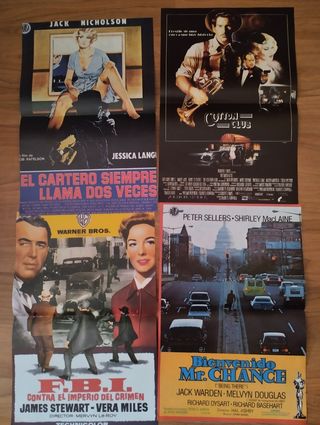 4 Posters cine de revista grabatele