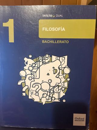 libro filosofia 1 bachillerato oxford