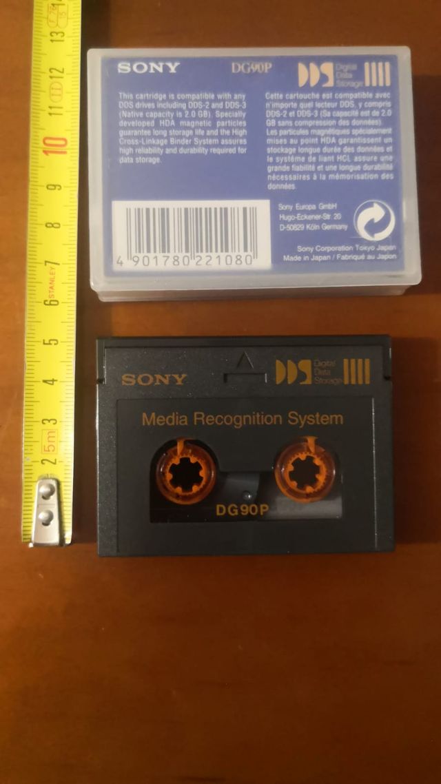 Cintas de datos SONY 90P