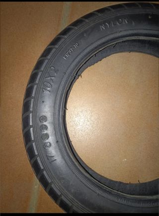 Rueda patinete de 10" pulgadas