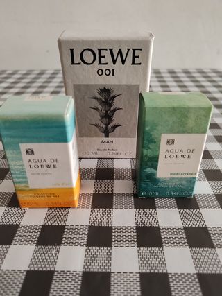 Miniaturas de perfume Loewe