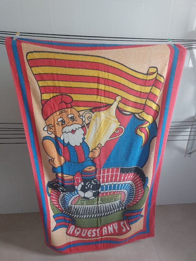 Toallas del FC Barcelona