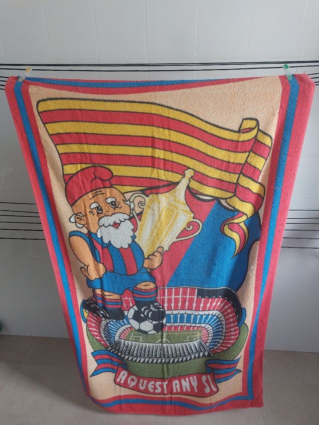 Toallas del FC Barcelona