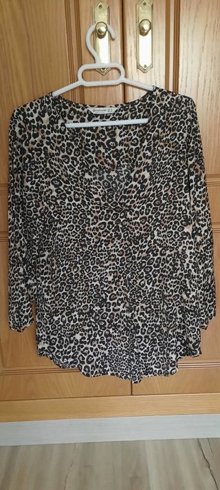 Blusa leopardo