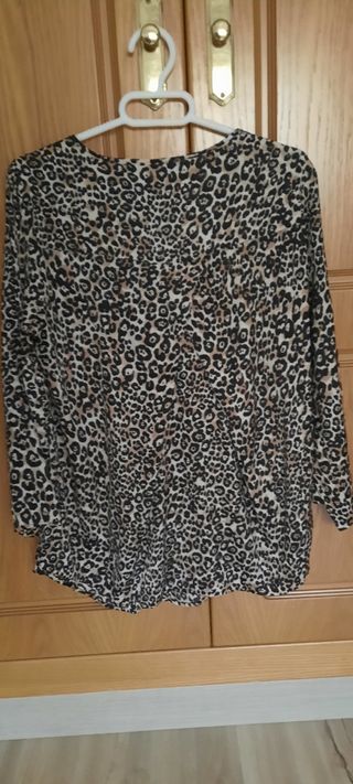 Blusa leopardo
