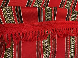 Colcha de verano roja cama de 90