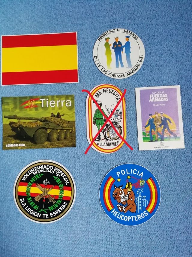Pegatinas Militares