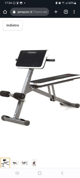 Toorx panca multifunzione WBX 40