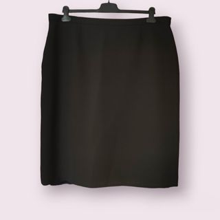Falda de tubo negra mujer