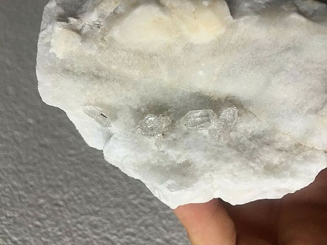 Minerali Quarzo Carrara diamante herkimer Minerals