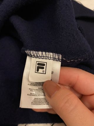 Sudadera FILA azul marino