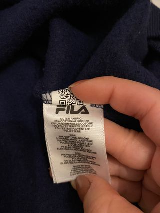 Sudadera FILA azul marino