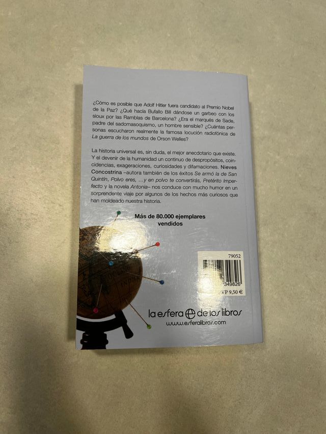 Libro ''Menudas historias de la historia''