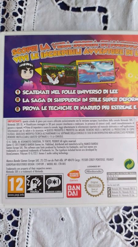 Gioco per Nintendo 3DS, Naruto Powerful Shippuden.