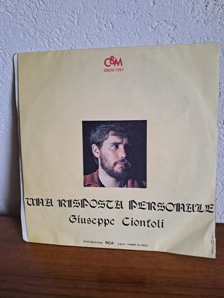 Disco 45 giri Giuseppe Cionfoli