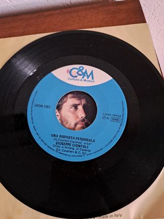 Disco 45 giri Giuseppe Cionfoli