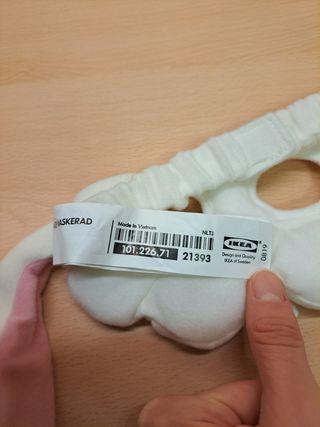 Maschera Carnevale coniglio Ikea