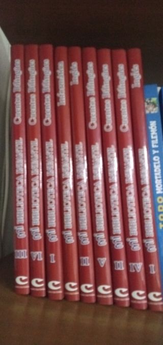 Biblioteca infantil.Cuentos bilingües.