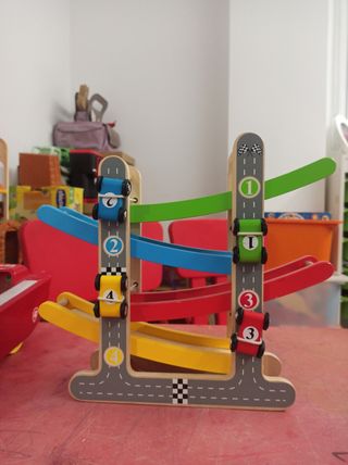 Rampa coaches Juguete madera