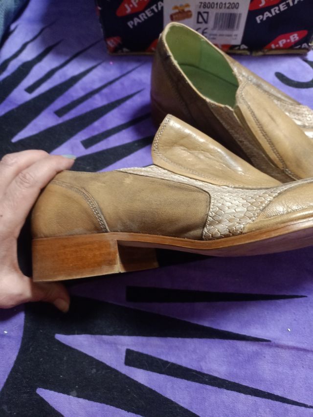 Zapatos piel