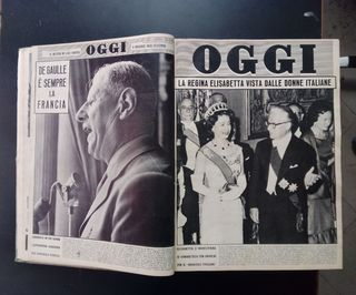 Riviste oggi anno 1961 completo