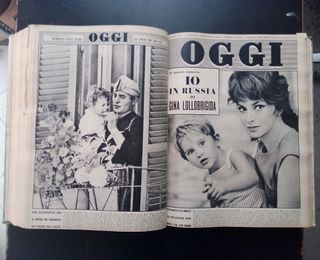 Riviste oggi anno 1961 completo