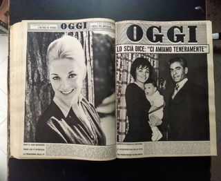 Riviste oggi anno 1961 completo