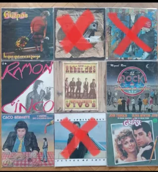 DISCOS VINILO 9,90€/unid