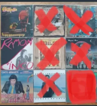DISCOS VINILO  9,90€/unid