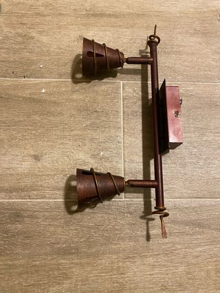 par de apliques de pared