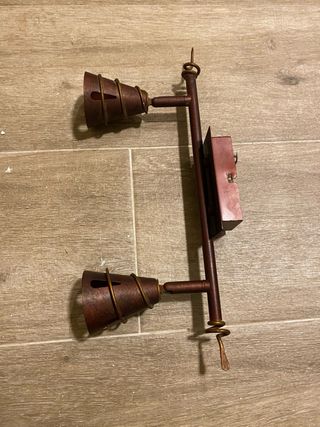 par de apliques de pared