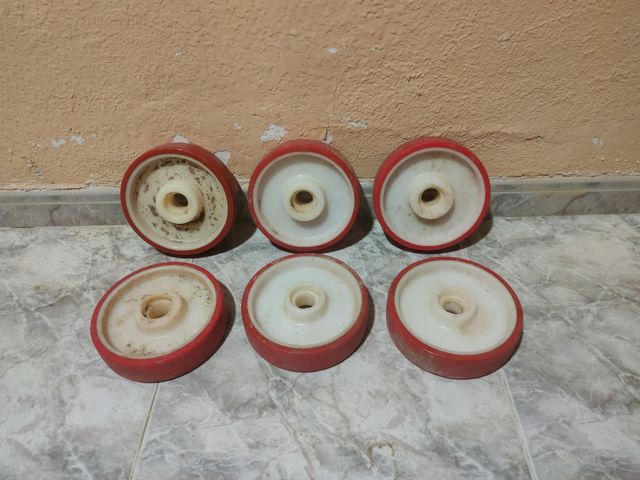 Ruedas plastico