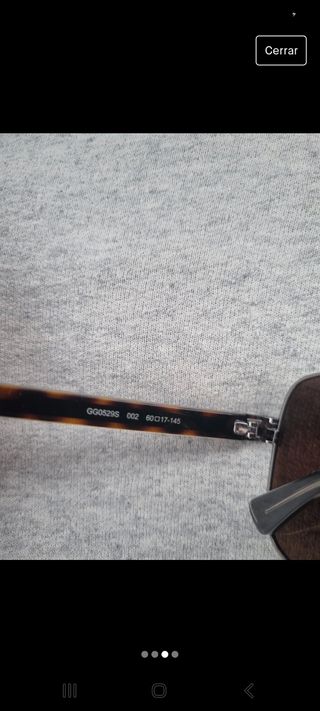 Gafas gucci hombre (original)