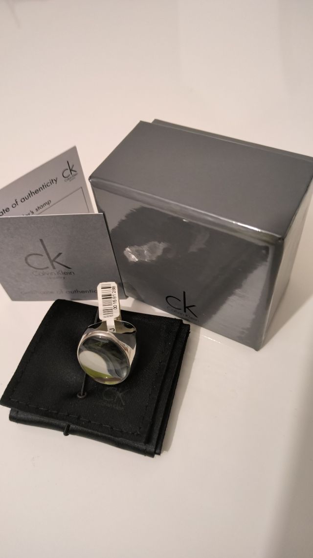 Sortija acero Calvin Klein