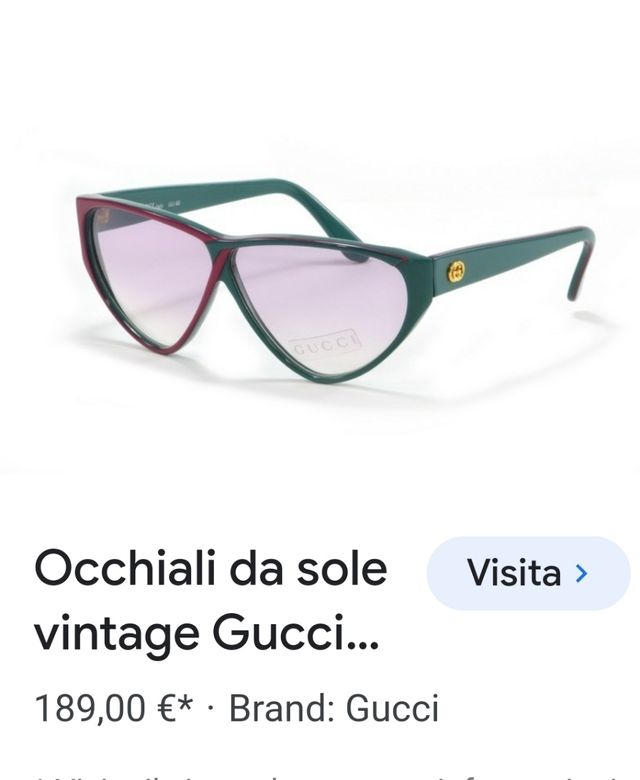 Occhiali Gucci vintage