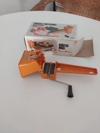 Moulinex Fines Herbes. Cortador Vintage