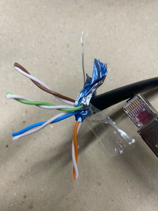 cable cat6 ftp armado para exterior