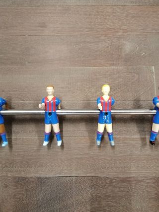 Perchero Muñecos Futbolin Barcelona