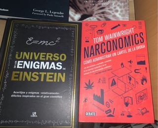libros matemáticas, economía y física