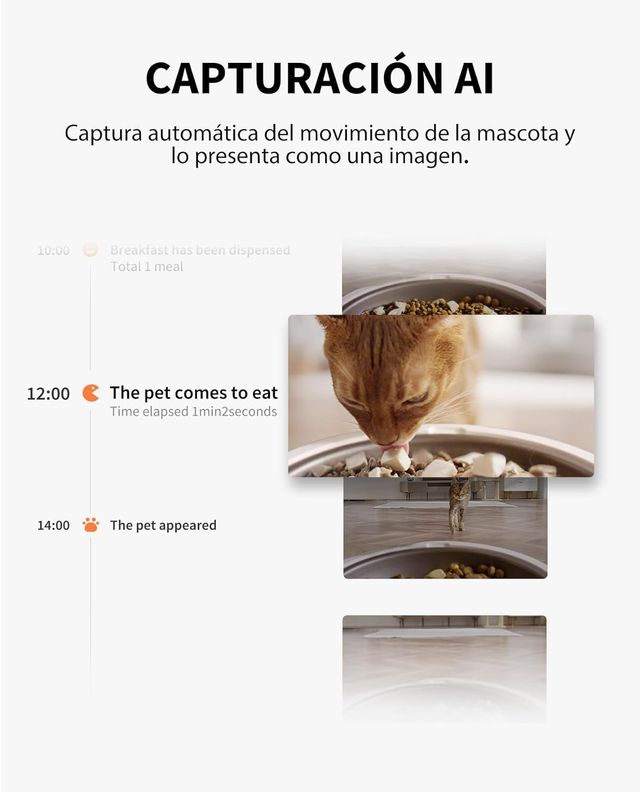 OFERTAComedero Automático con Cámara NUEVO SIN USO